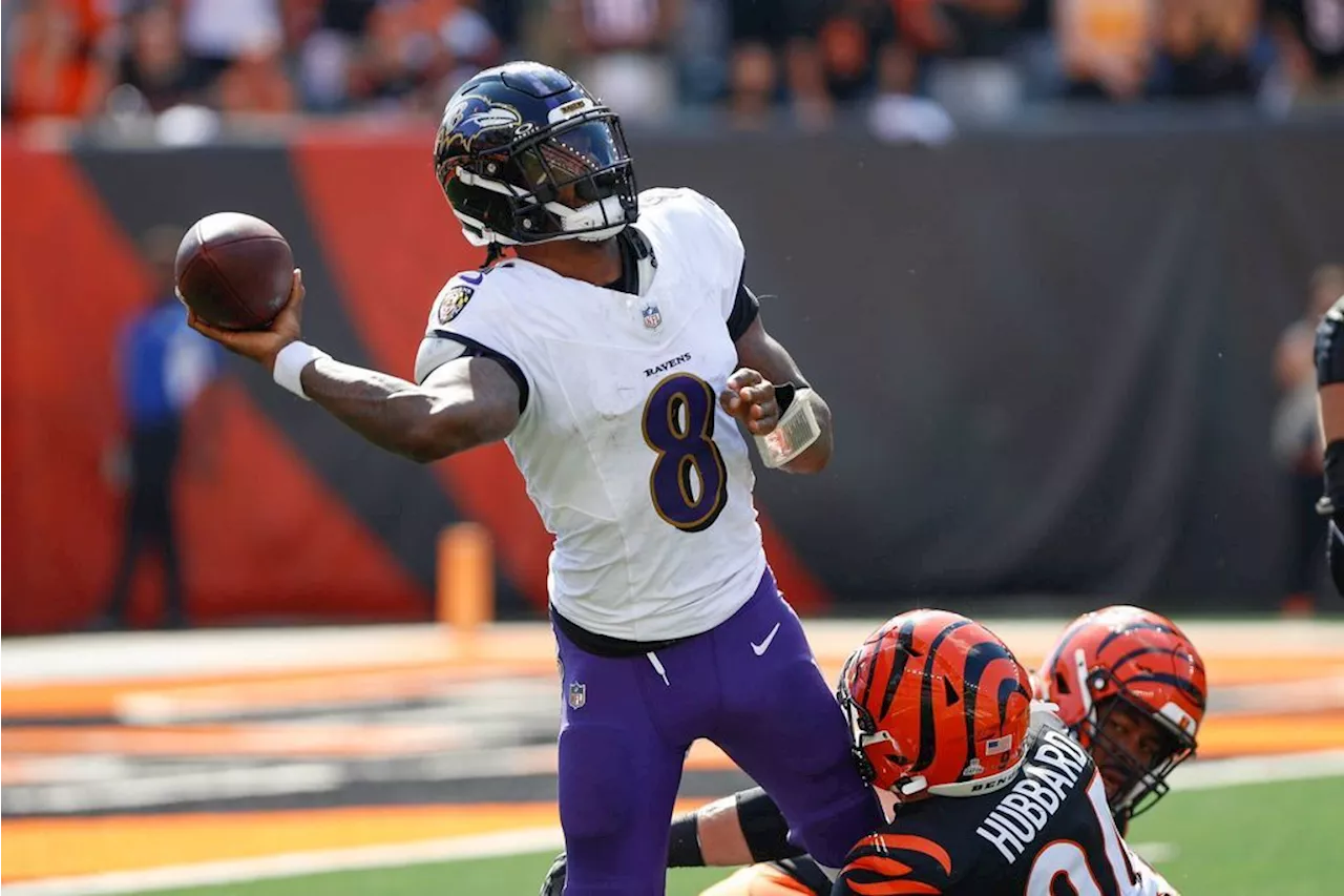 NFL: Baltimore Ravens gewinnen wilde Offensivschlacht - Caleb Williams zeigt beste Saisonleistung