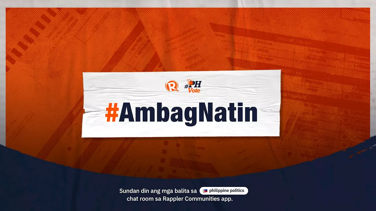 #AmbagNatin live chats: Conversations about 2025 elections, informed voting