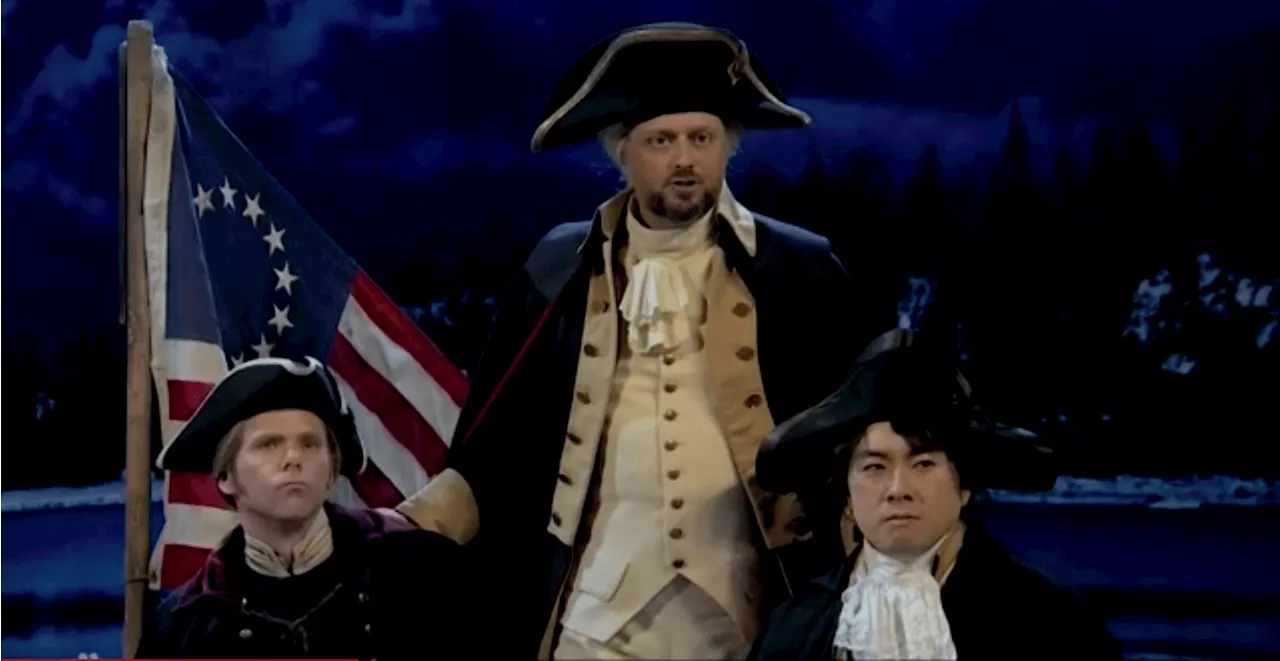 ‘SNL’: Nate Bargatze’s George Washington Dreams Of Making English As Difficult As Possible