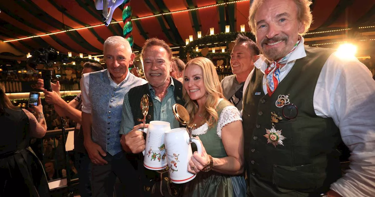 In Dirndl und Lederhose: Diese Promis waren auf dem Oktoberfest 2024