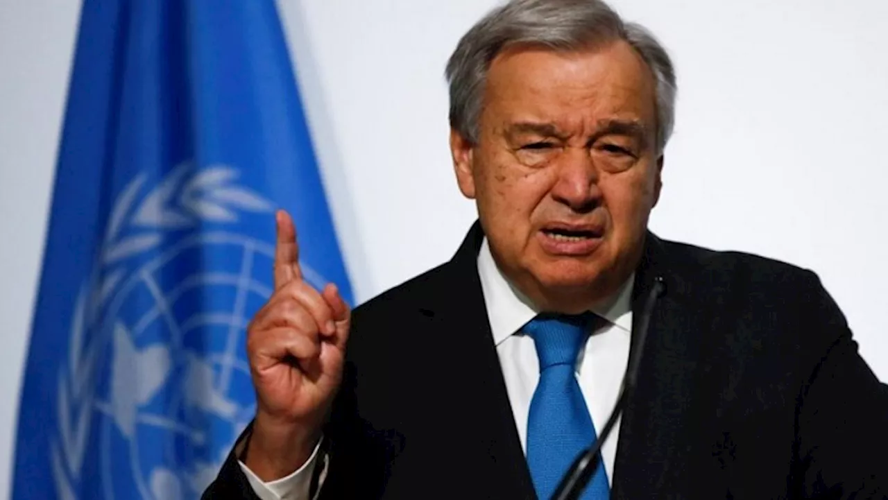 Guterres calls for peace one year after Hamas attack on Israel - SABC News - Breaking news, special reports,