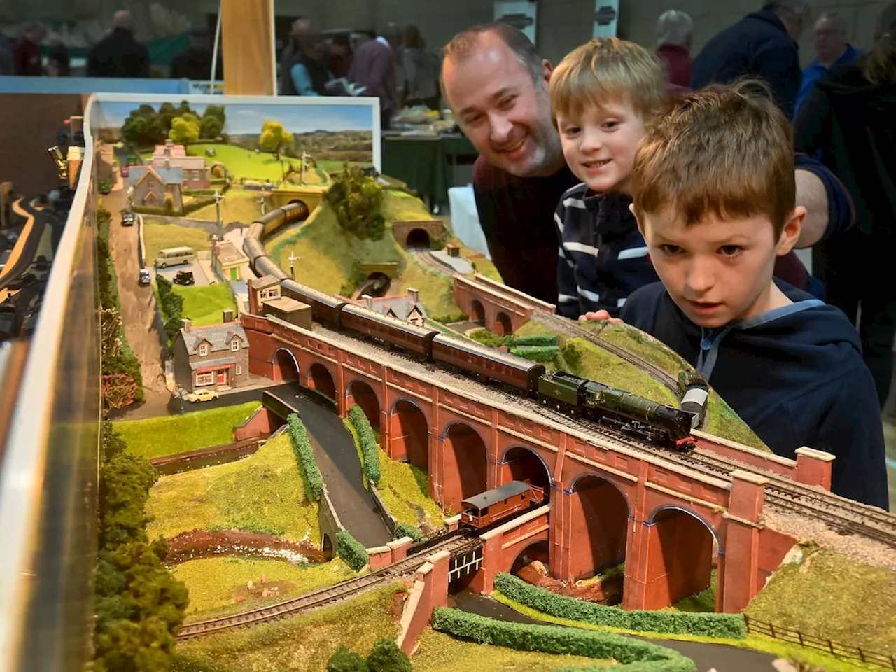 Train lovers steam in for Telford model railway show