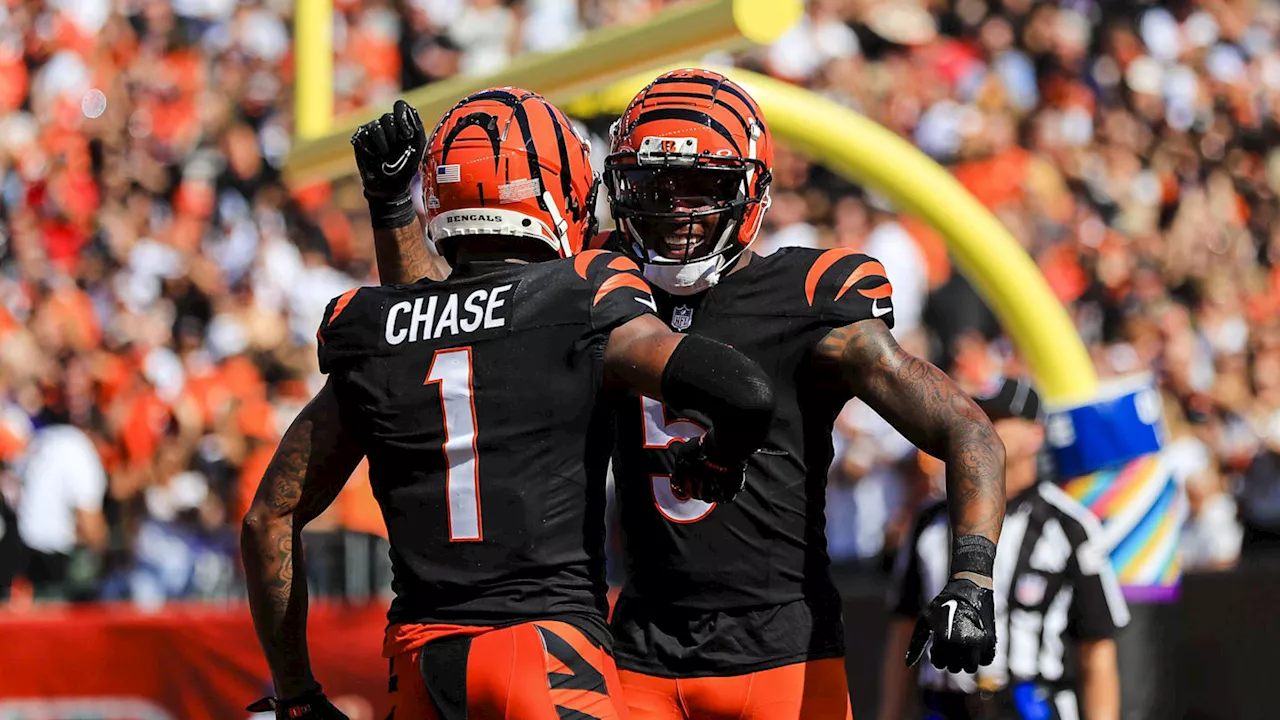 Watch: Cincinnati Bengals QB Joe Burrow Tosses Third TD of Game Against Ravens