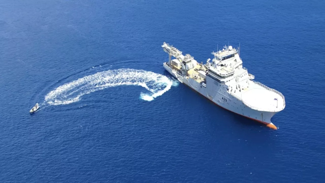 All Crew Members Rescued After New Zealand Navy Ship Runs Aground, Catches Fire And Sinks