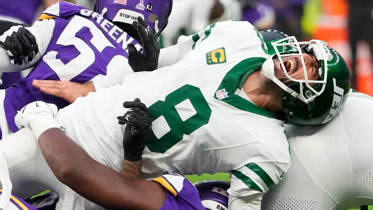 NFL 2024 London games: Minnesota Vikings beat Aaron Rodgers' New York Jets to stay perfect at Tottenham Hotspur Stadium