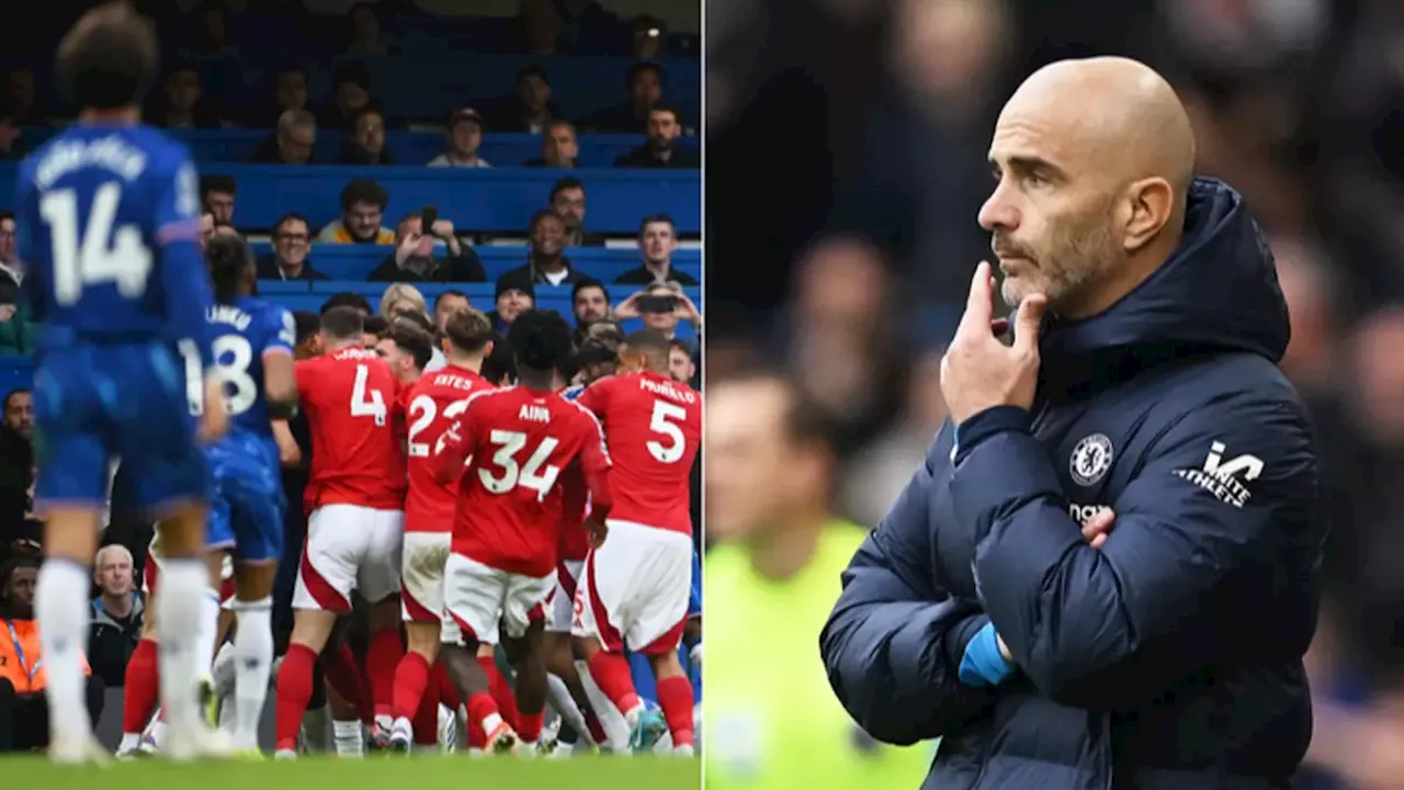 Chelsea fans turn on key player after draw against 10-man Nottingham Forest