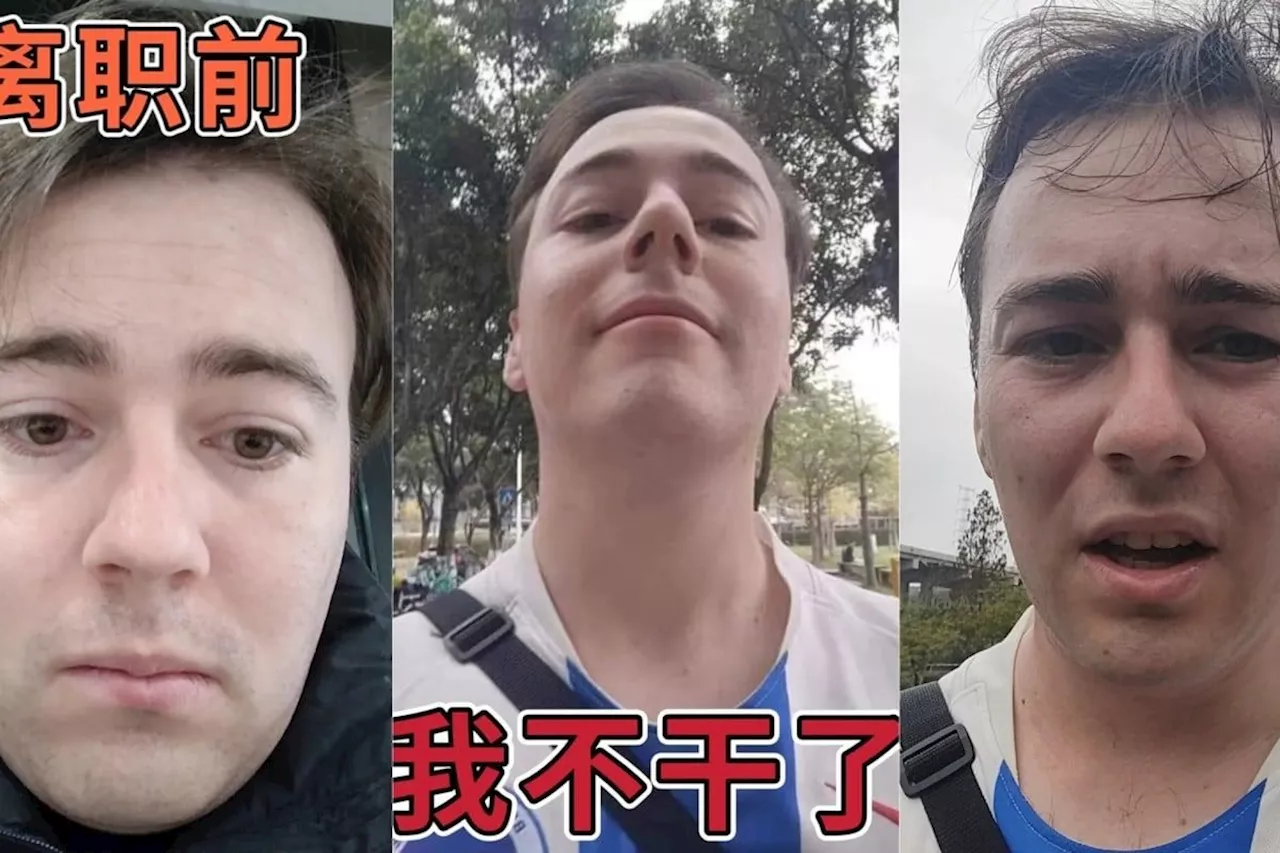 British man finds fame in China after revealing gruelling 996 work schedule at tech job