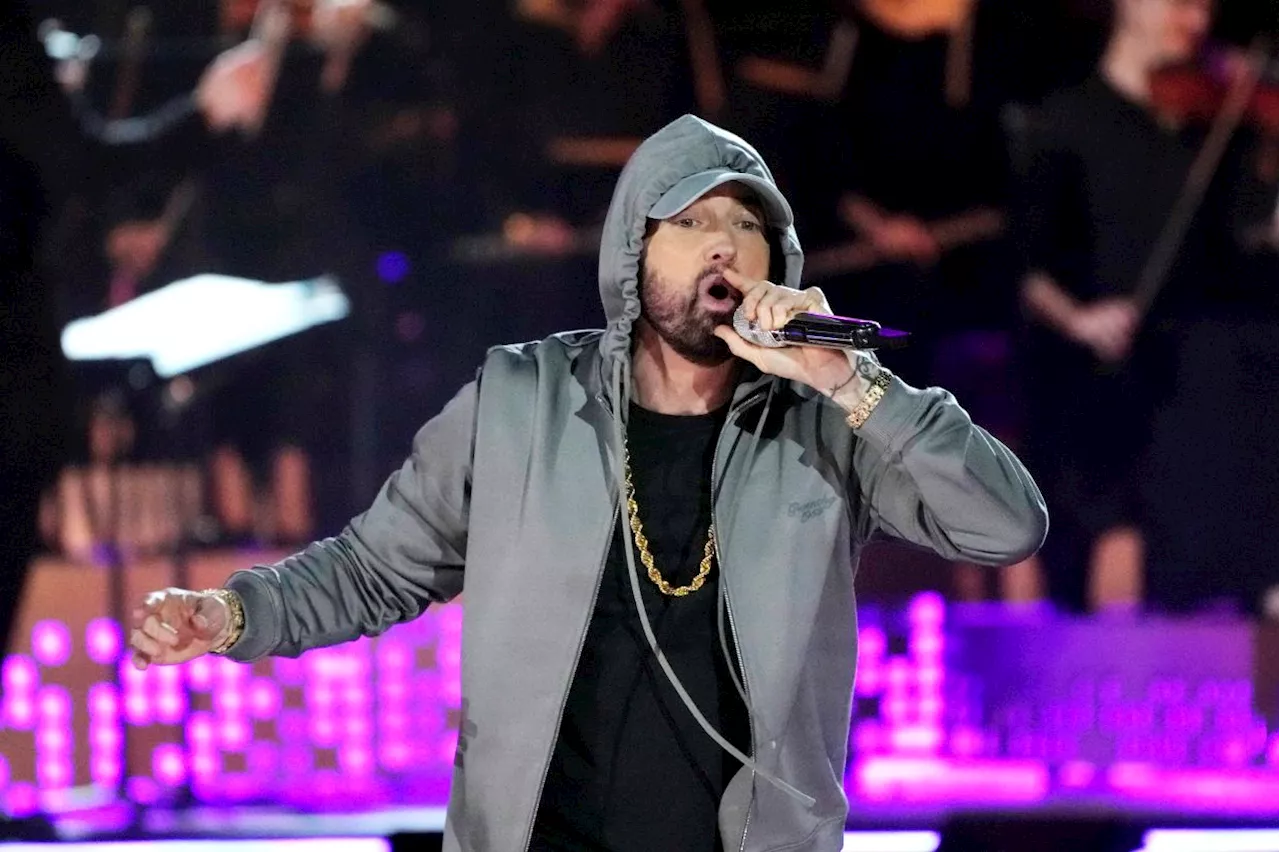 Eminem is going to be a grandfather, he reveals in 'Temporary' music video