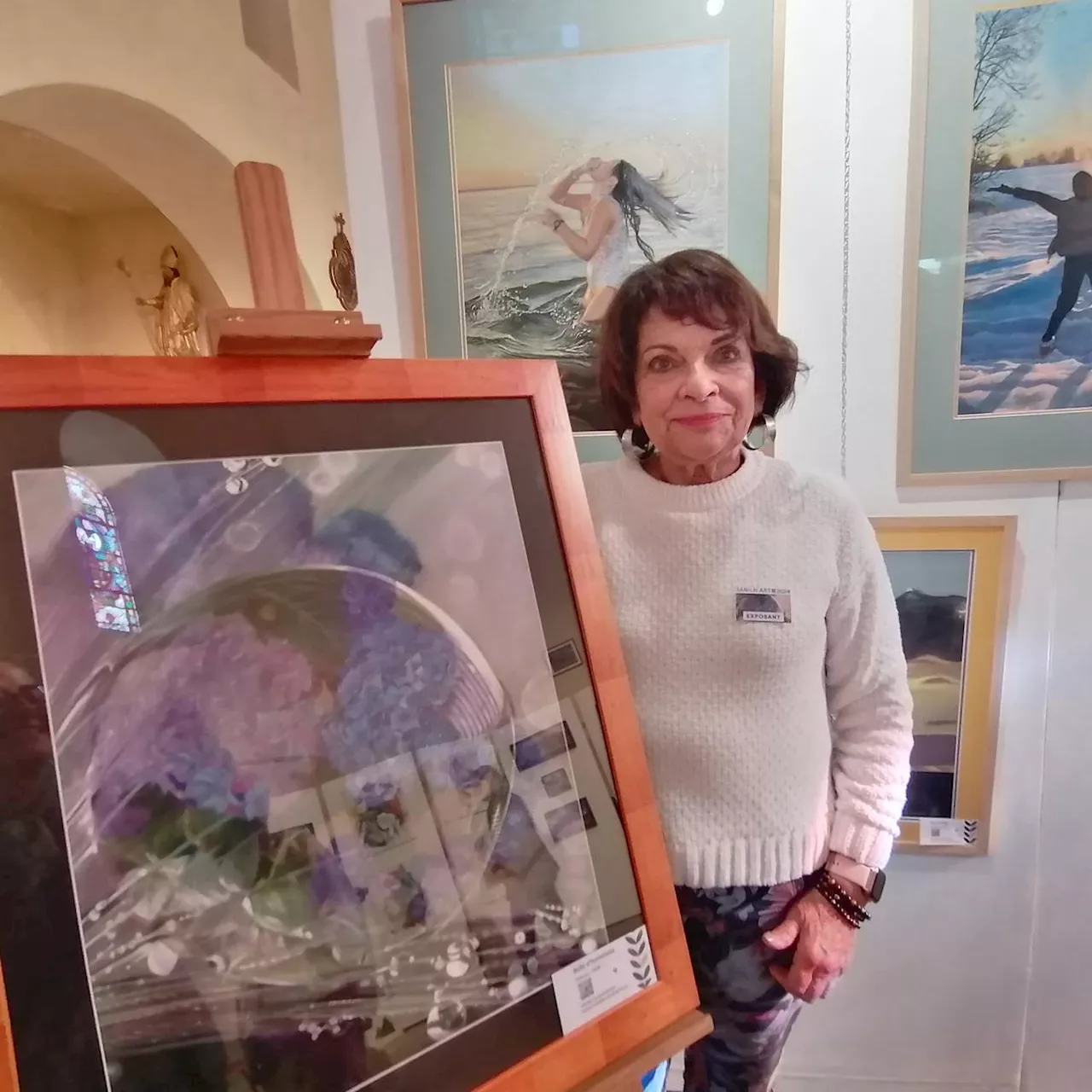 Dordogne : Michèle Duretête-Brodel à l’honneur à Sanilh’art, grande foire de l’art