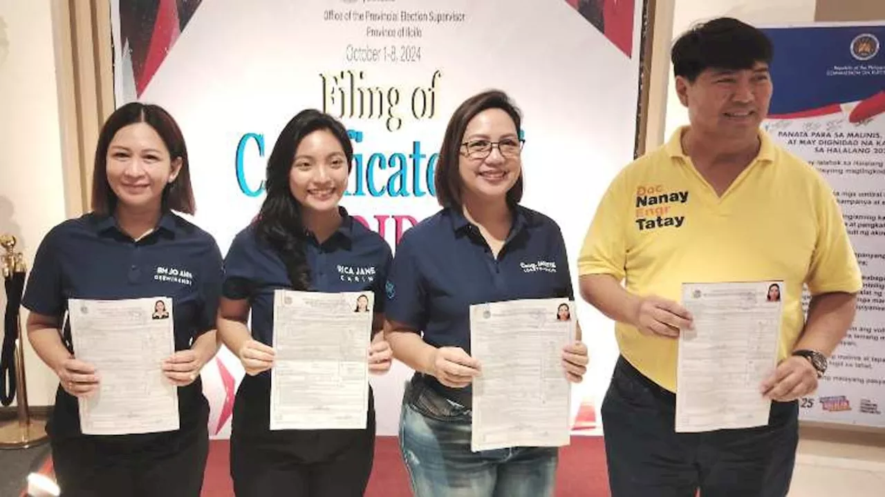 Garin family, ex-police officers among early candidates in Iloilo’s 2025 elections