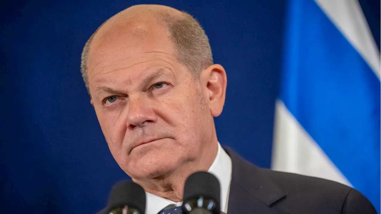 Zum Jahrestag von Hamas-Angriff : Scholz verurteilt „Antisemitismus und blinden Israel-Hass“