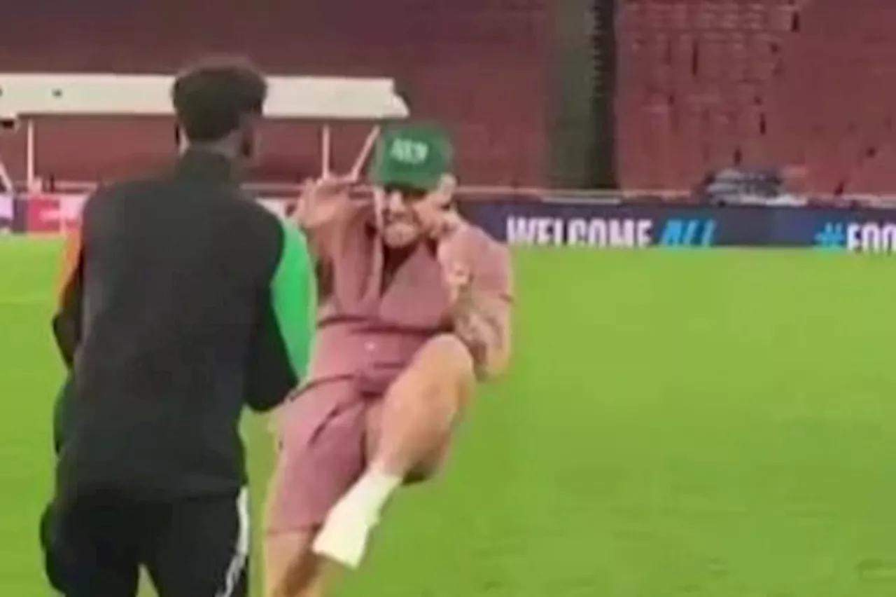 Arsenal consider matchday rule change after Conor McGregor aimed punches and kicks at Bukayo Saka...