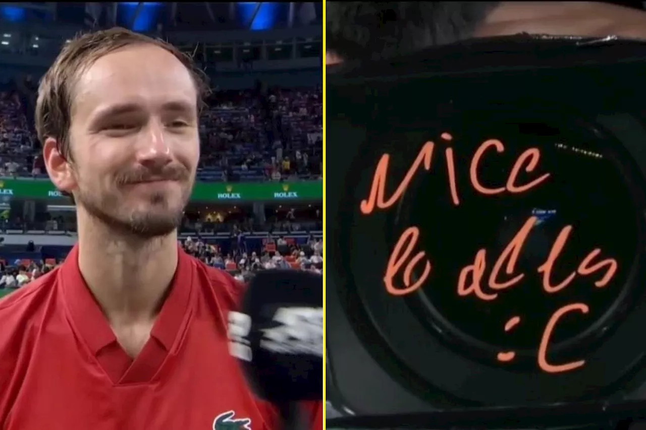 – Daniil Medvedev takes cheeky swipe at Shanghai Masters for helping Carlos Alcaraz and Janni...