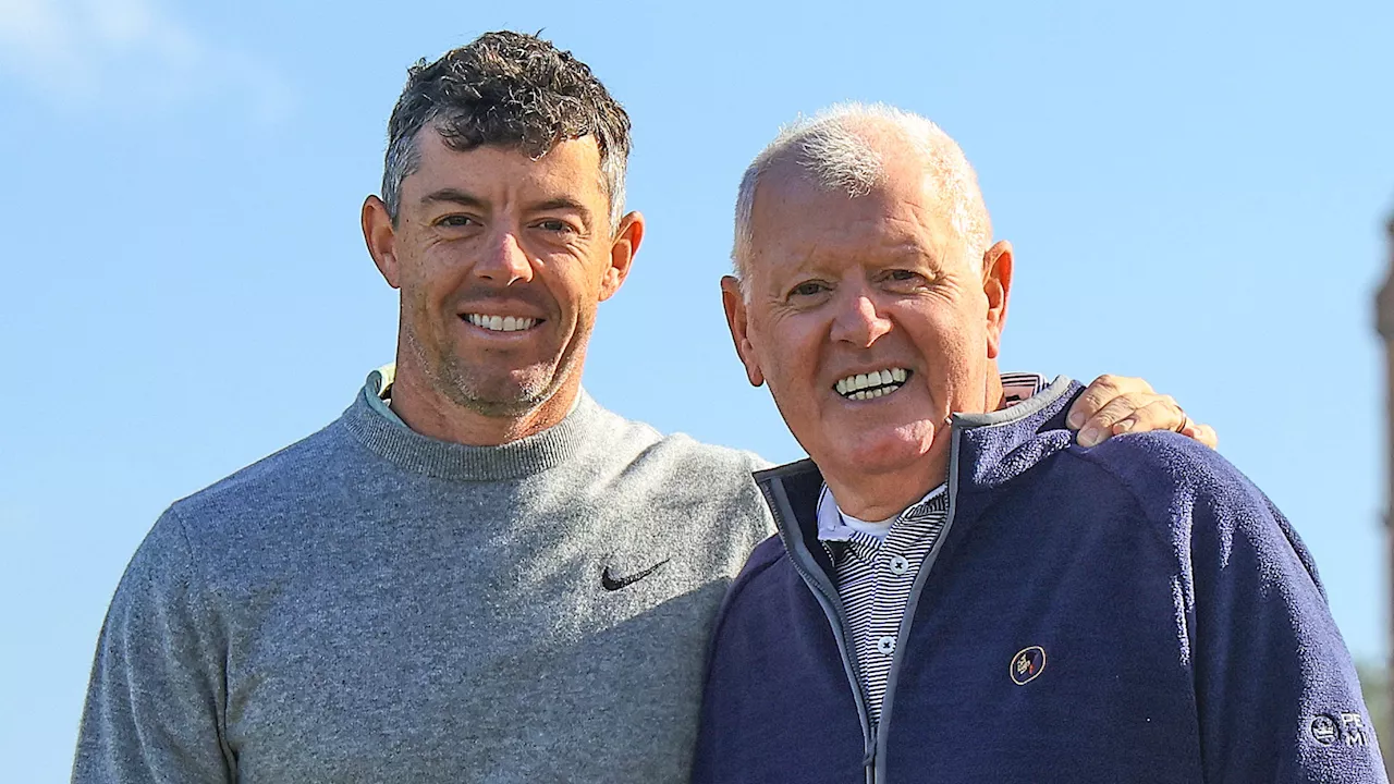 Rory McIlroy stopped in his tracks by heartwarming moment with his dad at Alfred Dunhill Links...