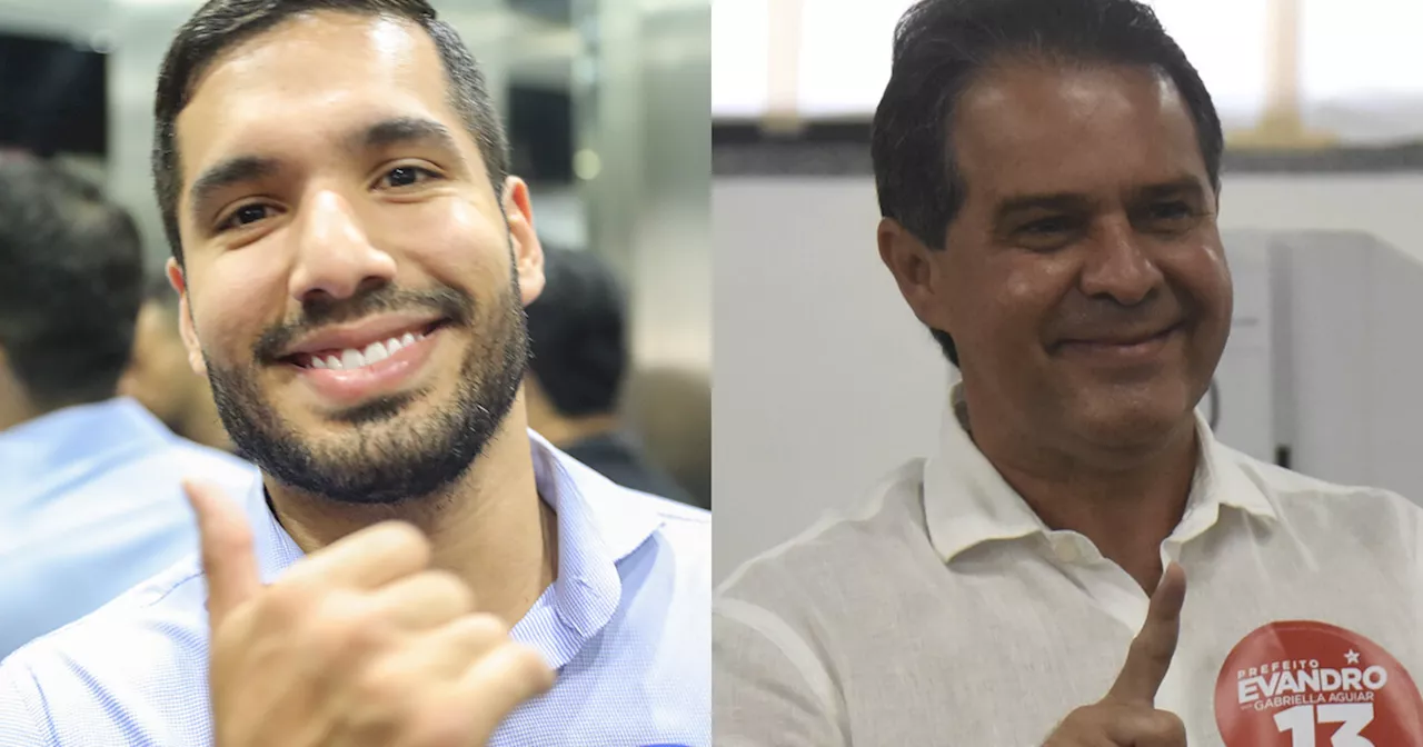 André Fernandes e Evandro Leitão vão se enfrentar no 2º turno em Fortaleza