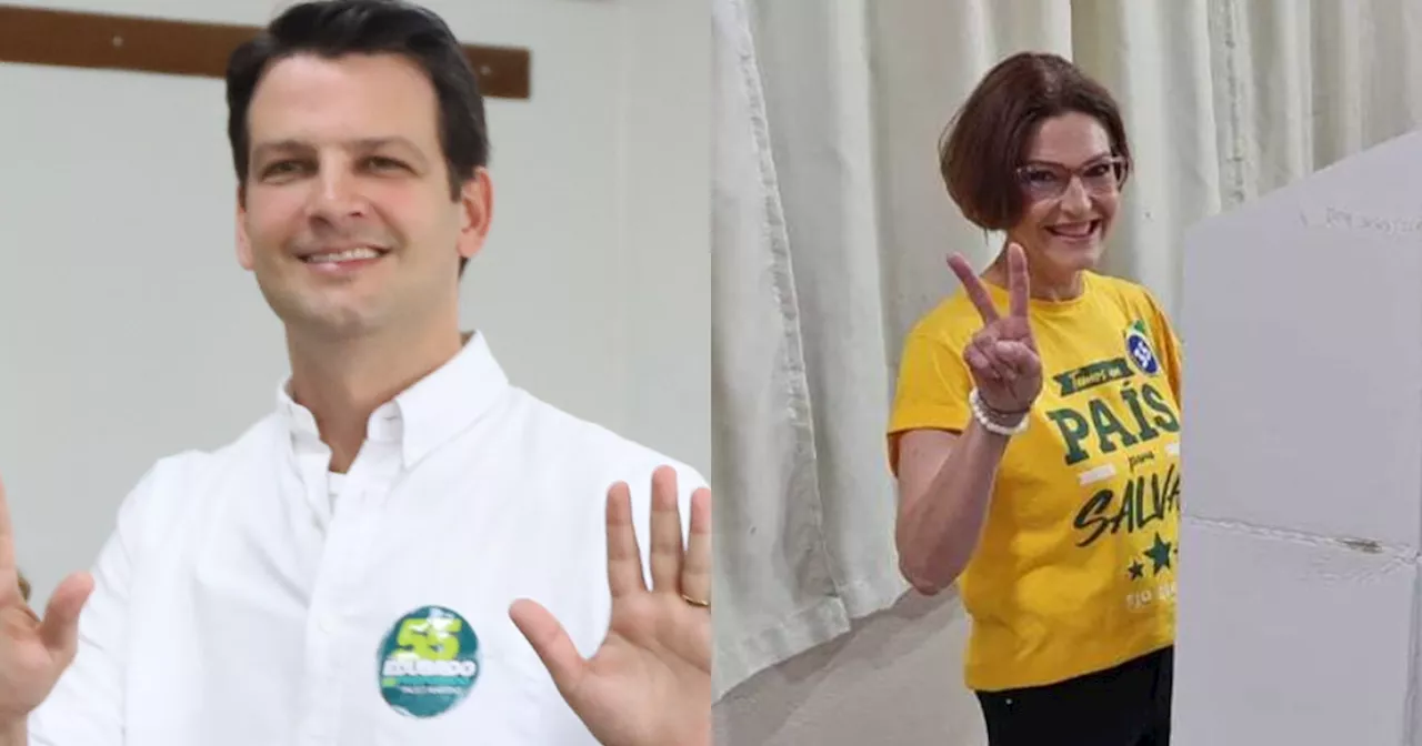 Eduardo Pimentel e Cristina Graeml disputarão segundo turno em Curitiba (PR)