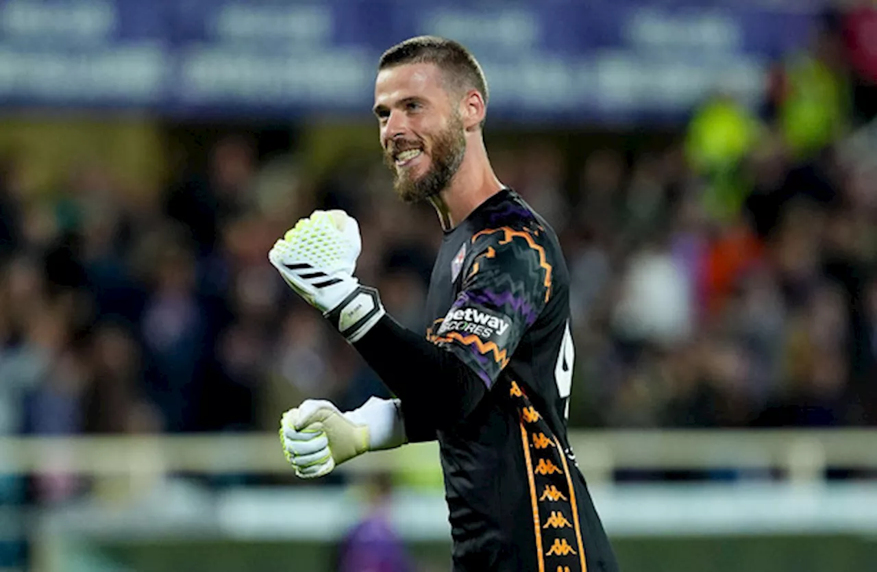 Former Man United star David de Gea saves two penalties in Serie A