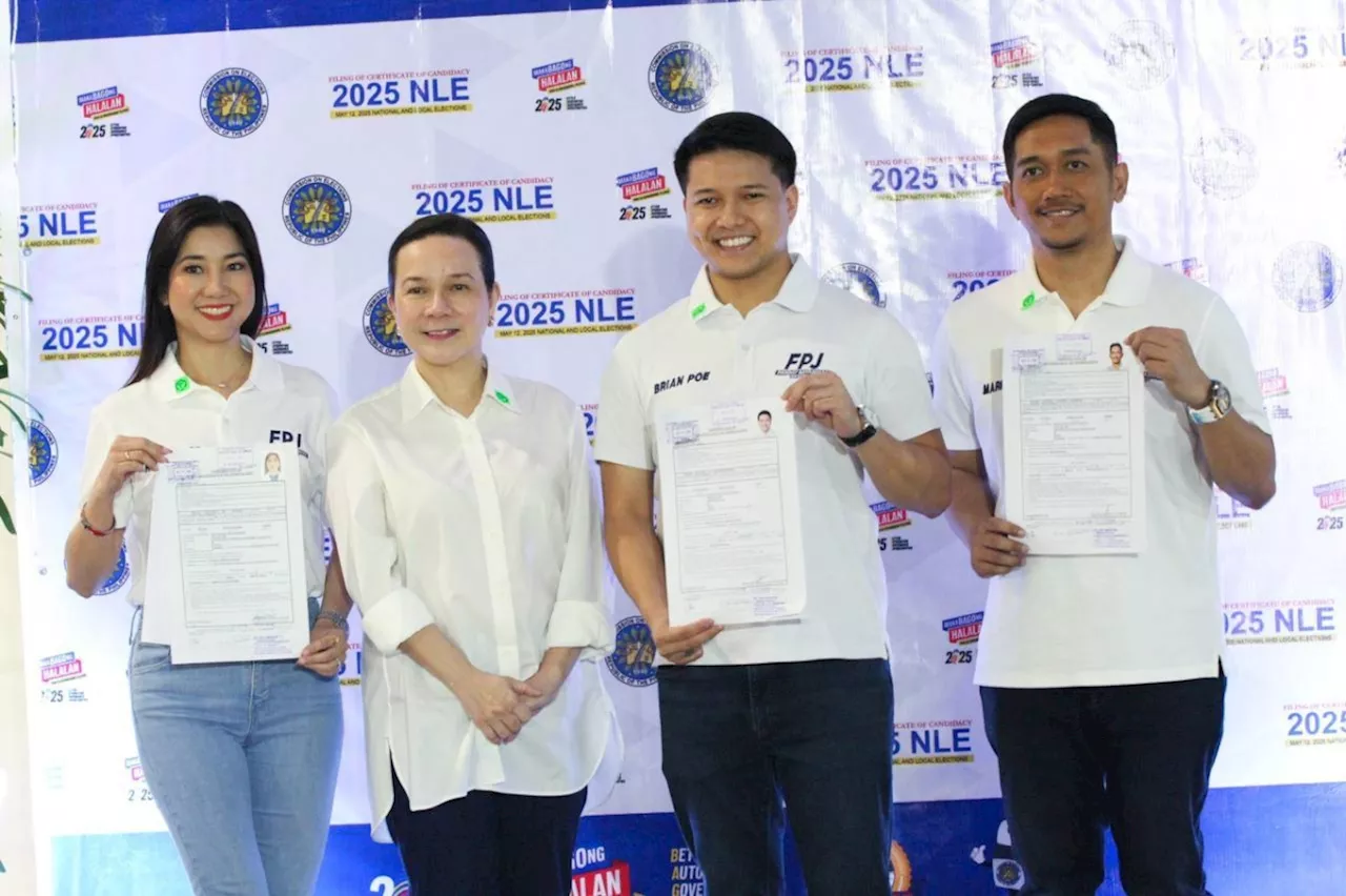 FPJ Panday Bayanihan party list pushes food, progress, justice platform in 2025 election run