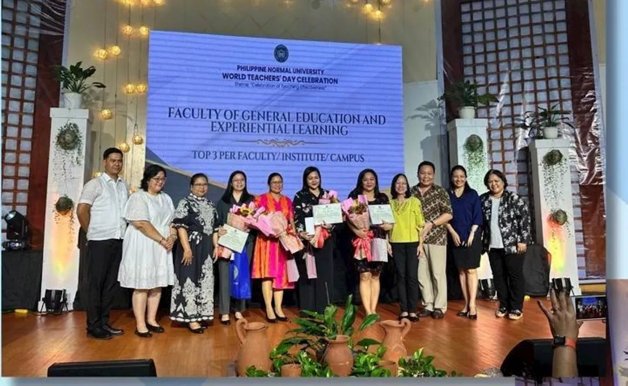 PNU honors 10 outstanding educators on World Teachers' Day Honors