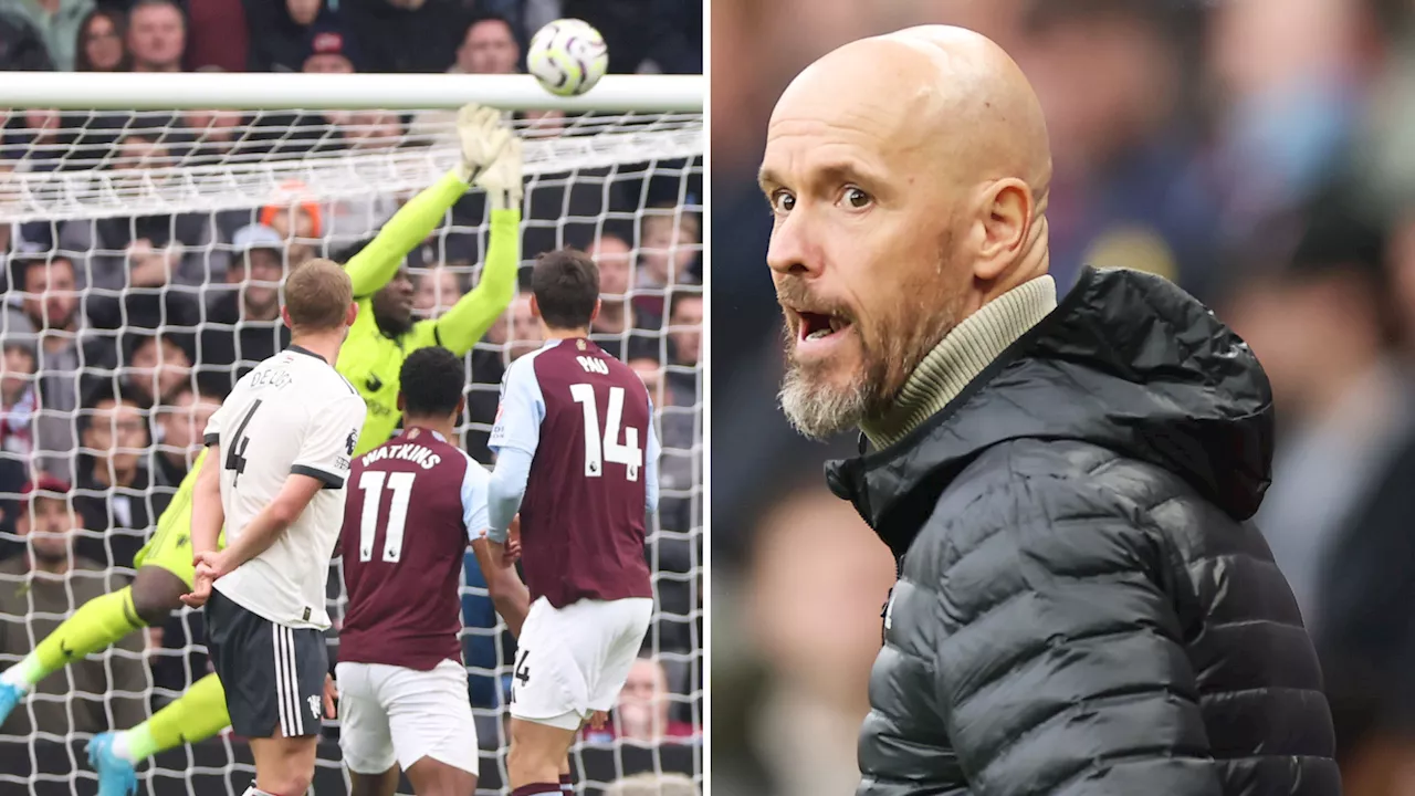 Aston Villa 0 Man Utd 0: Erik ten Hag’s fate out of his own hands as Red Devils endure WORST start to Prem...