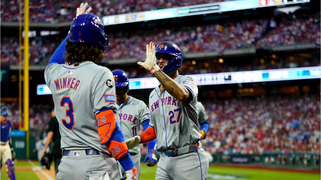 Mets use another late October rally to top Phillies in Game 1 of NLDS