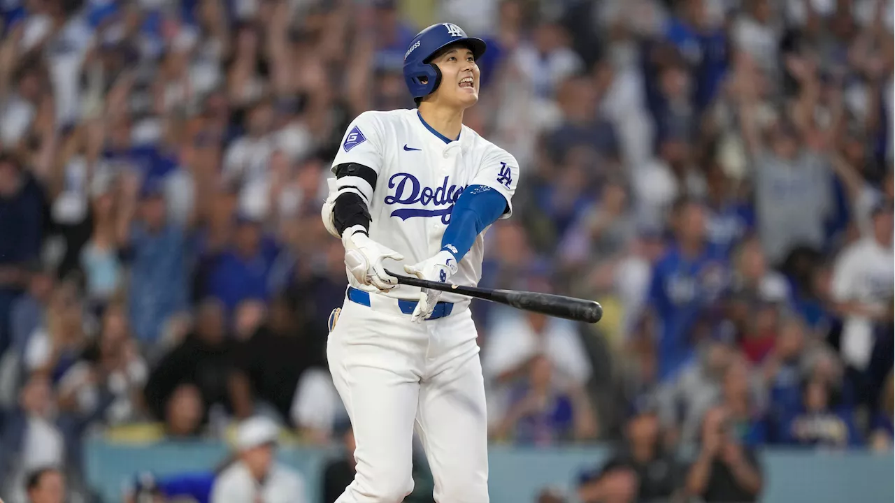 Ohtani homers in playoff debut as Dodgers rally to beat Padres in NLDS opener