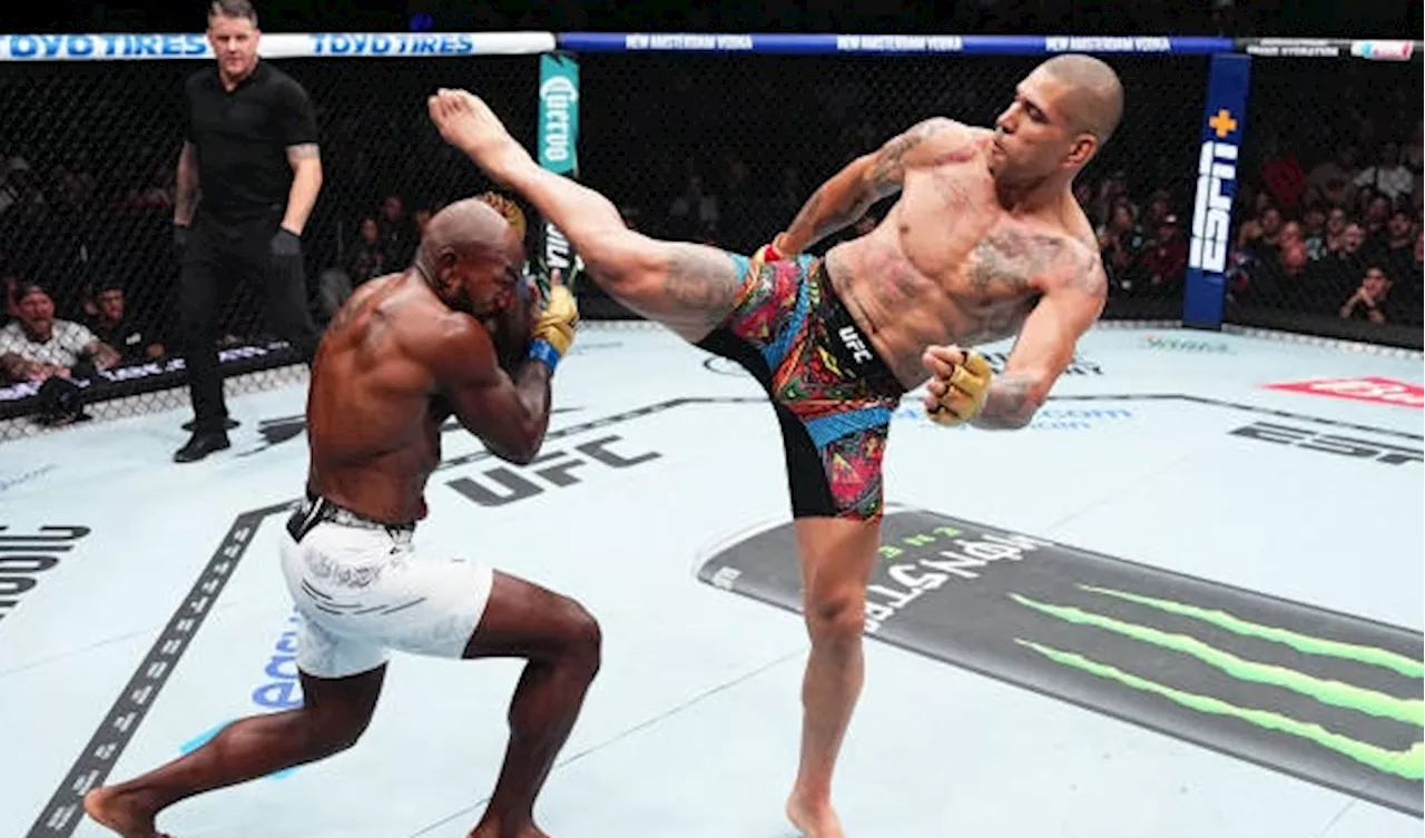 Pereira wins by TKO over Rountree Jr. to retain UFC light heavyweight crown