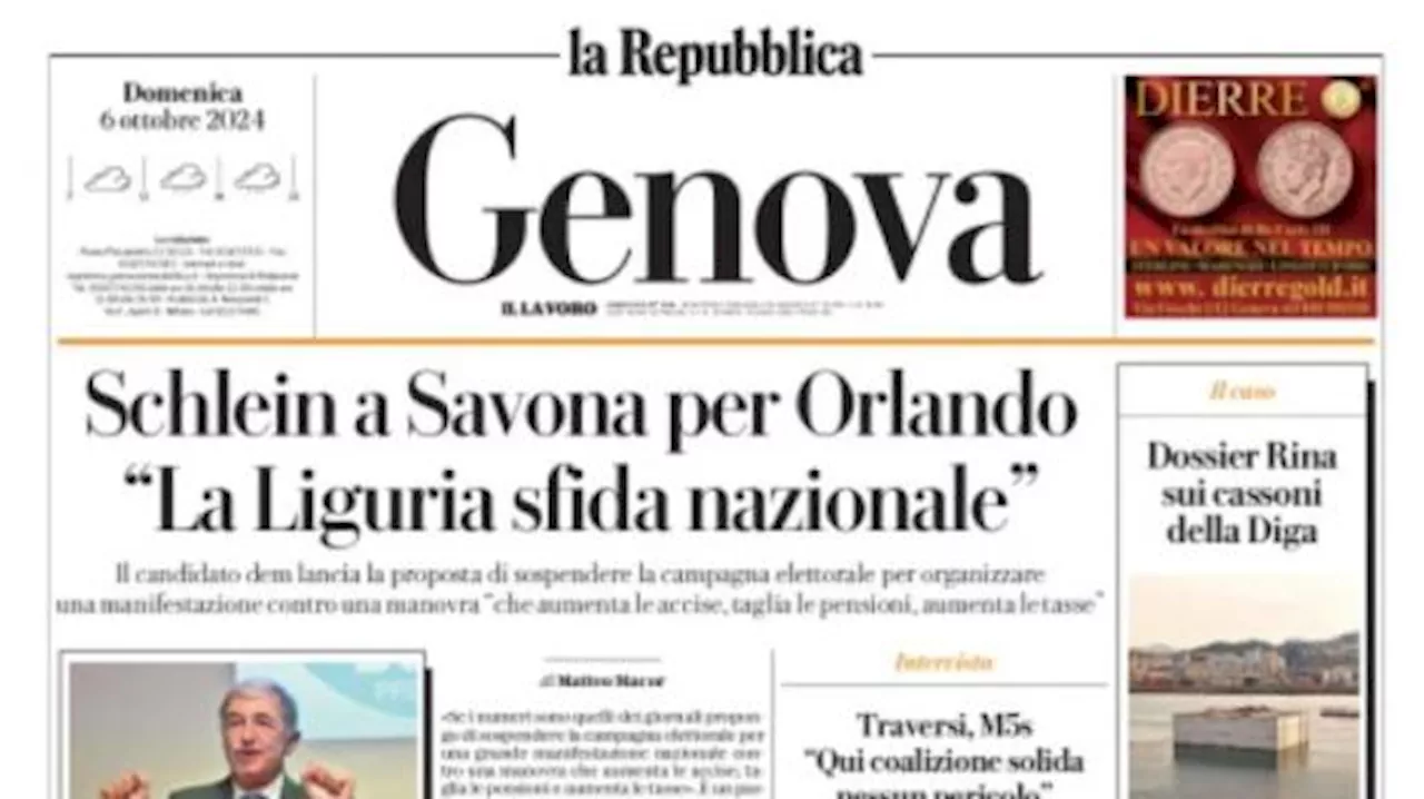 La Repubblica-Genova: 'Retegui imperversa, il Genoa finisce al tappeto'