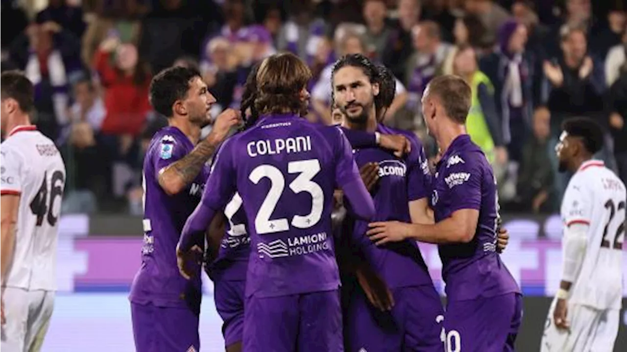 Pazzo primo tempo al Franchi: due rigori parati, la Fiorentina conduce 1-0 sul Milan