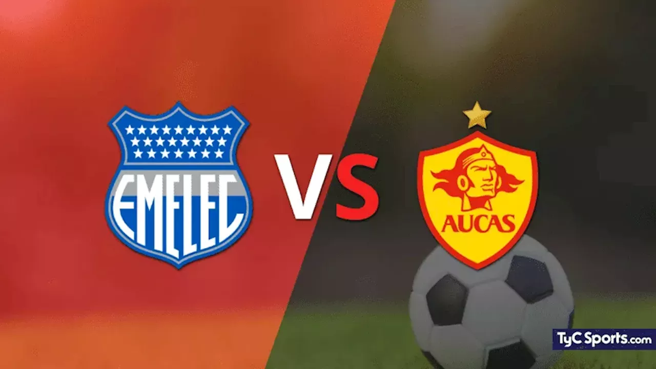 Emelec vs. Aucas en vivo seguí el partido minuto a minuto Fútbol De