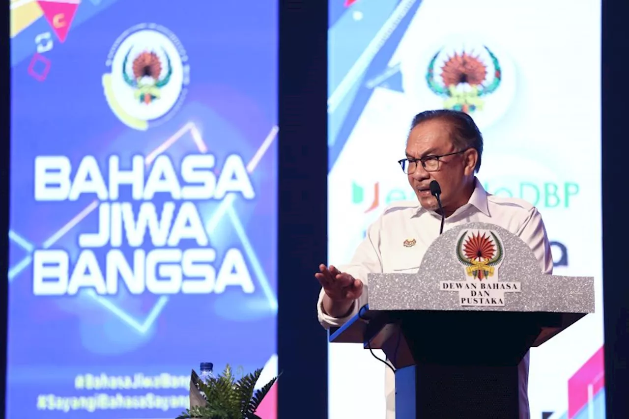 Anwar tegur pihak remehkan bahasa Melayu