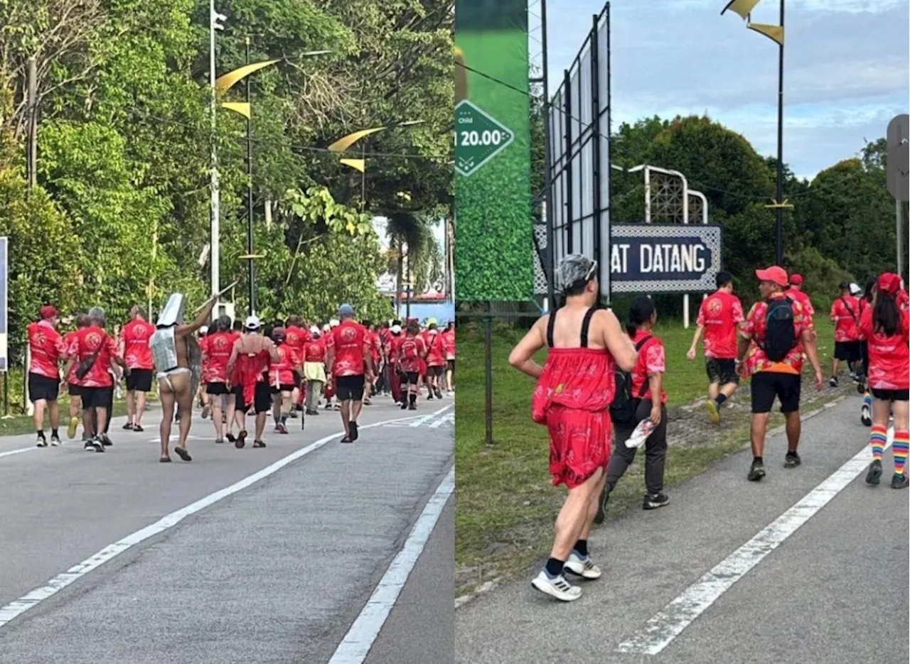 Larian lucah: Tiga lelaki termasuk dua warga asing ditahan