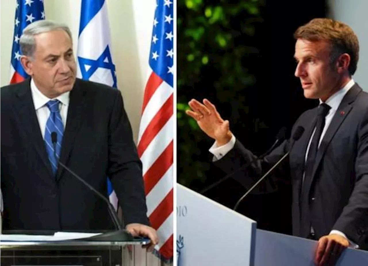 Insiste Macron a Netanyahu que es momento de un alto al fuego