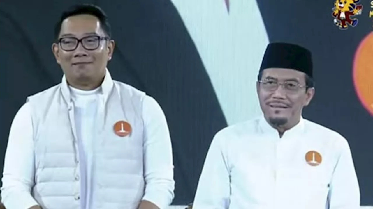 Di Debat Perdana, Ridwan Kamil Pamer Ikut Mendesign dan Menata Kota Dunia