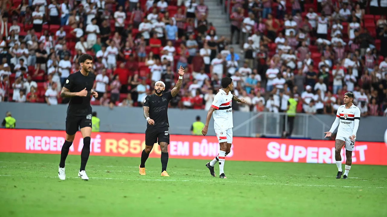 Memphis Depay bekroont basisdebuut bij Corinthians binnen 180 seconden met assist, maar zal toch balen