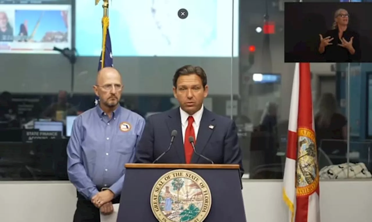 Gov. DeSantis urges Floridians to prepare for ‘a lot of power outages’ as Milton forecast to become major hurricane