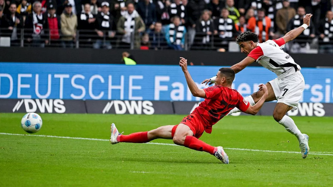 Bundesliga: 3:3 im Topspiel-Spektakel Frankfurt