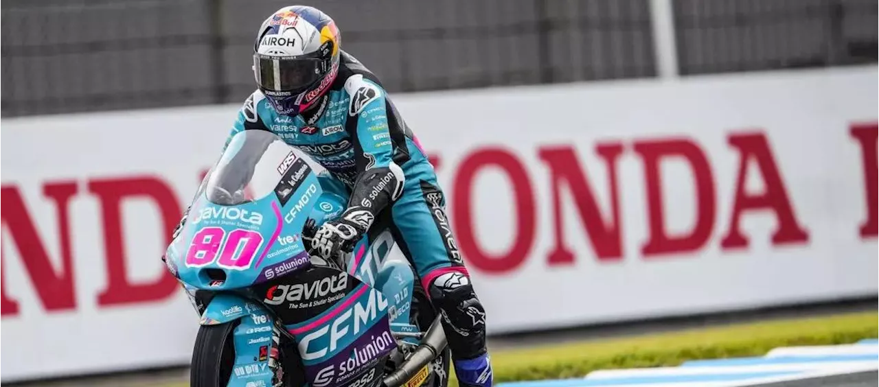 ¡Histórico!: El colombiano David Alonso, campeón del mundo de Moto3