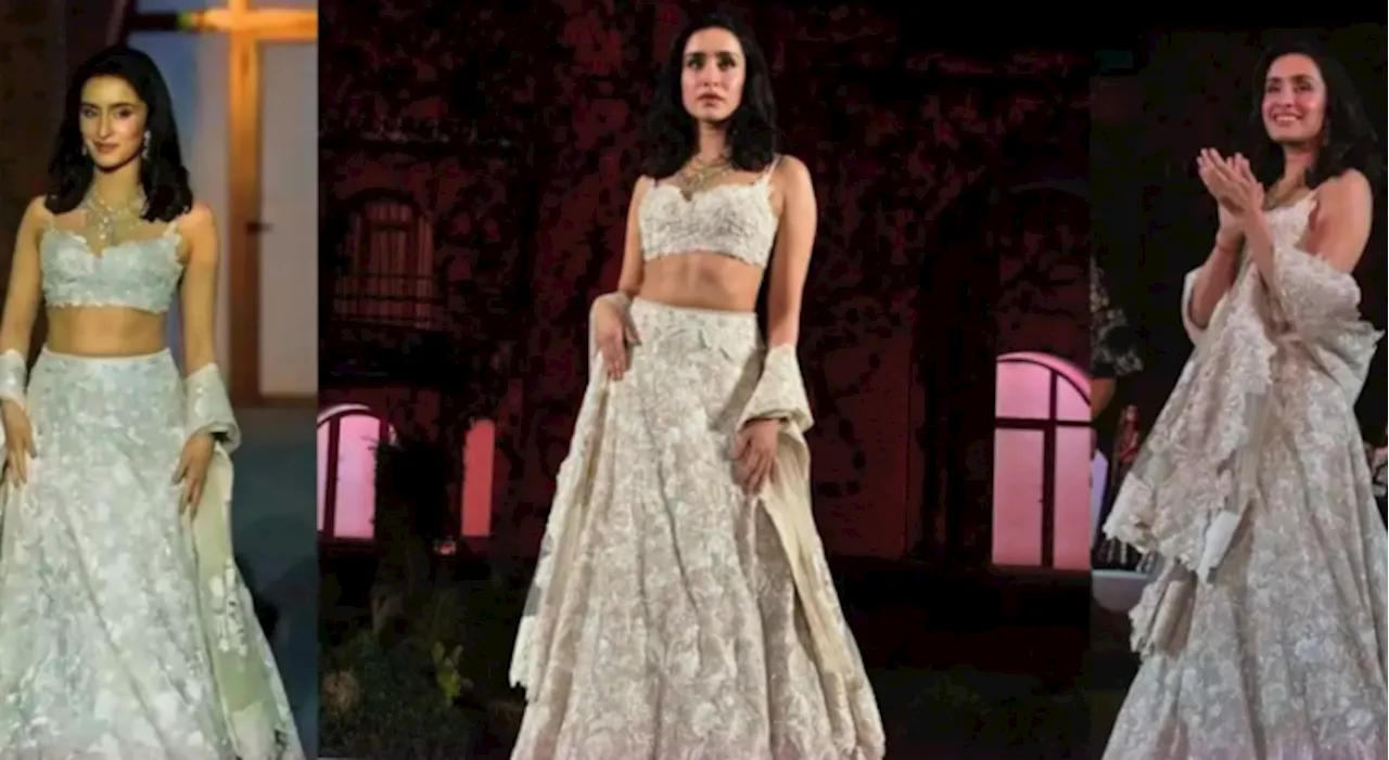 Fans disappointed by Shraddha Kapoor’s 'cringe-inducing' walk actions at ramp