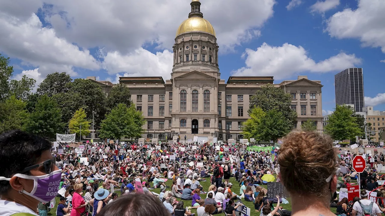 Georgia Supreme Court reinstates 6-week abortion ban, reversing lower court ruling