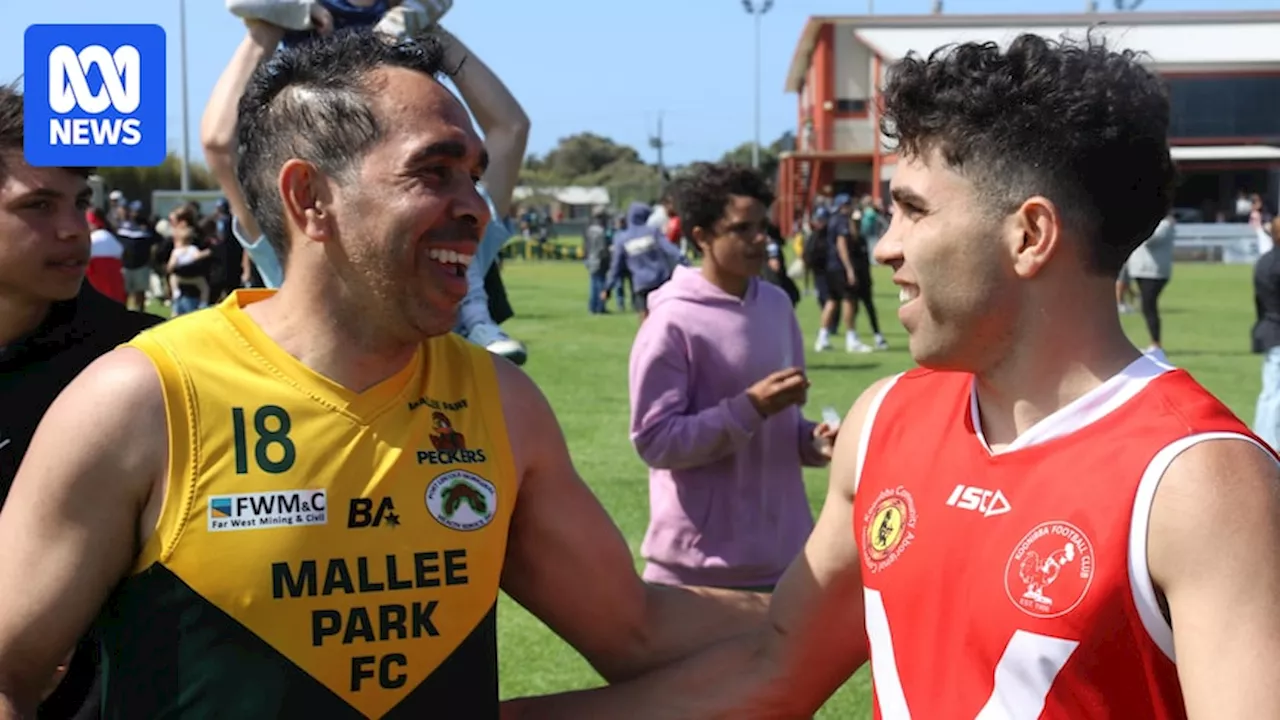 Eddie Betts and Tyson Stengle thrill crowds at SA's largest celebration of Indigenous footy culture