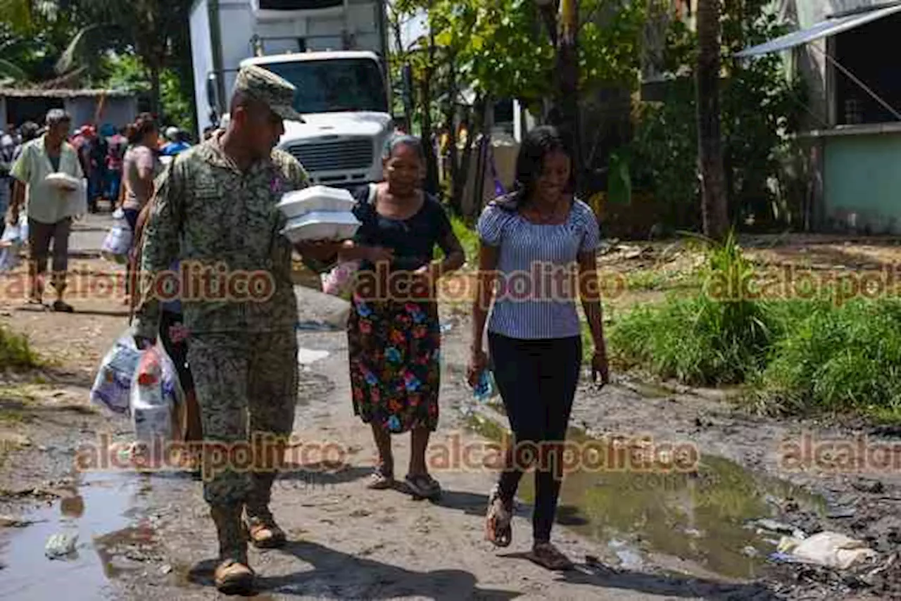 Lluvias por depresión tropical dejaron más de 22 mil damnificados en Coatzacoalcos