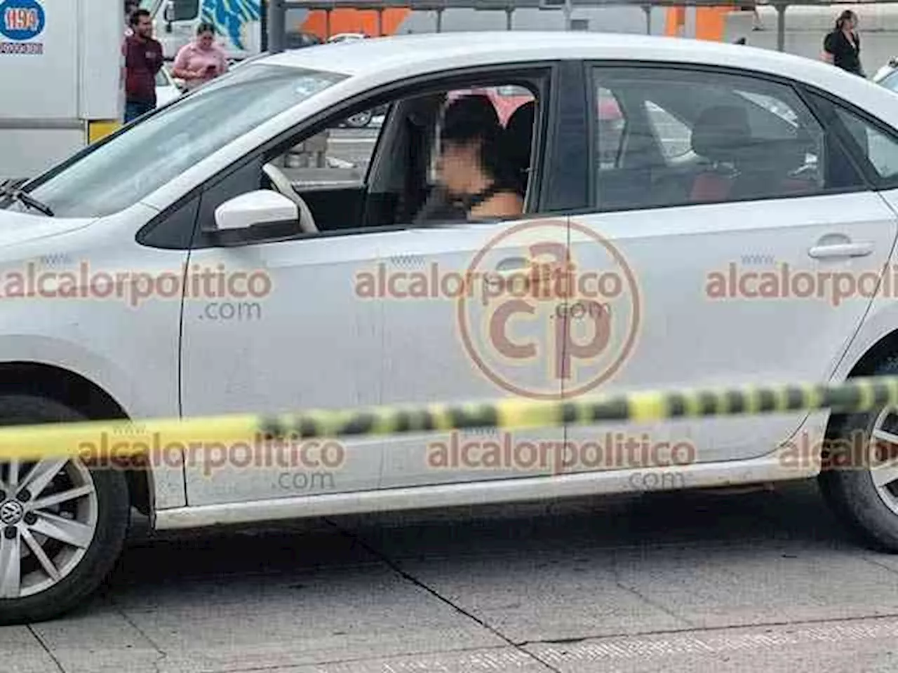 Mujer murió al volante, en la avenida Rafael Cuervo, en Veracruz Puerto