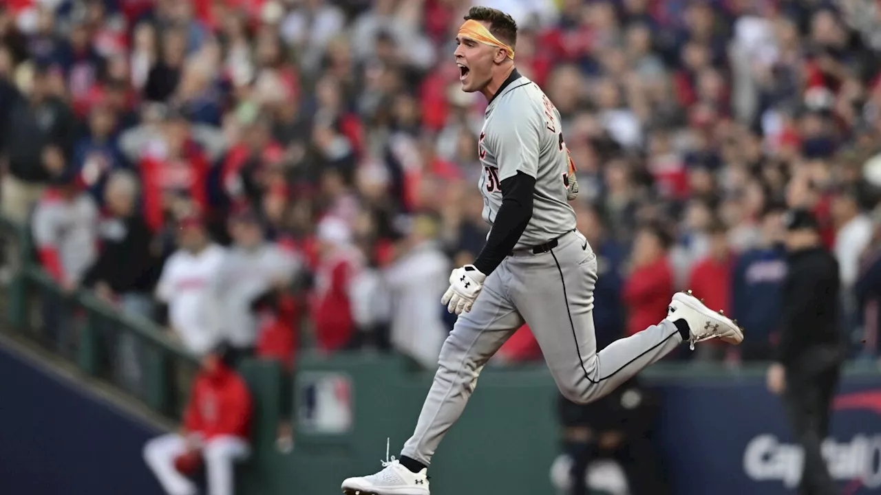 Carpenter's 3-run homer off Clase sends gritty Tigers to 3-0 win over Guardians in Game 2 of ALDS