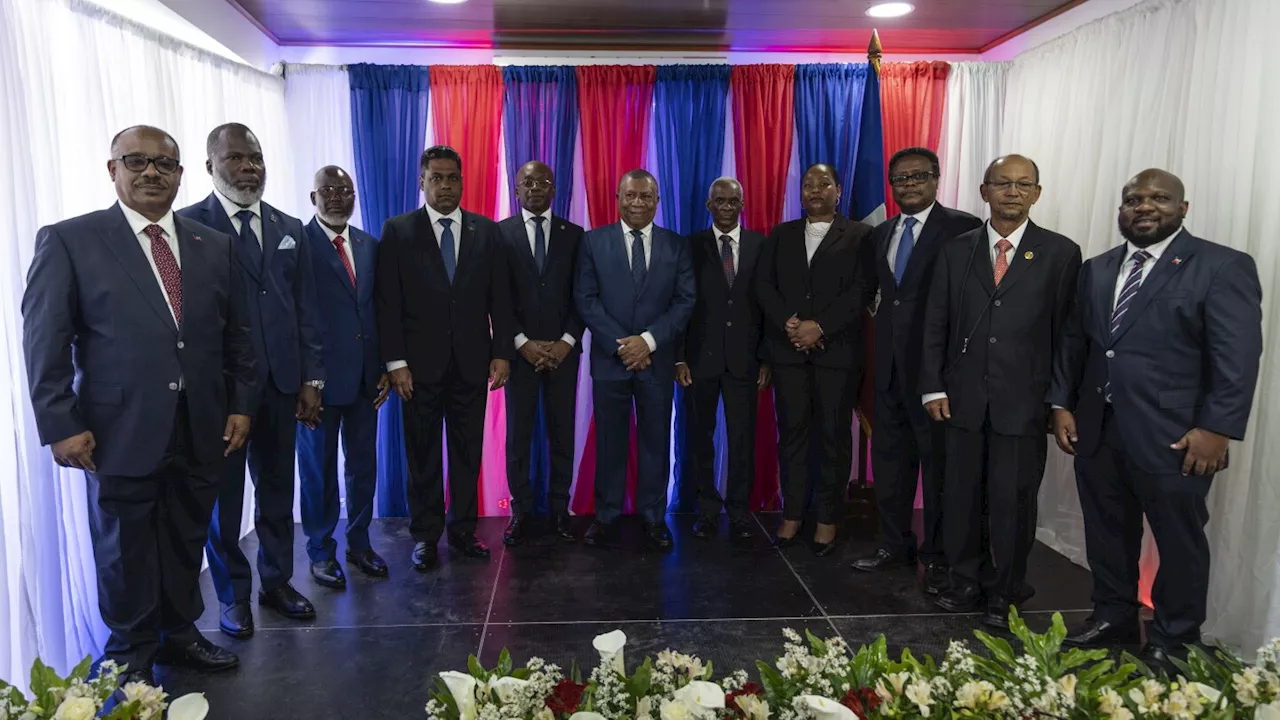 New leader takes over Haiti's transitional presidential council marred by corruption allegations