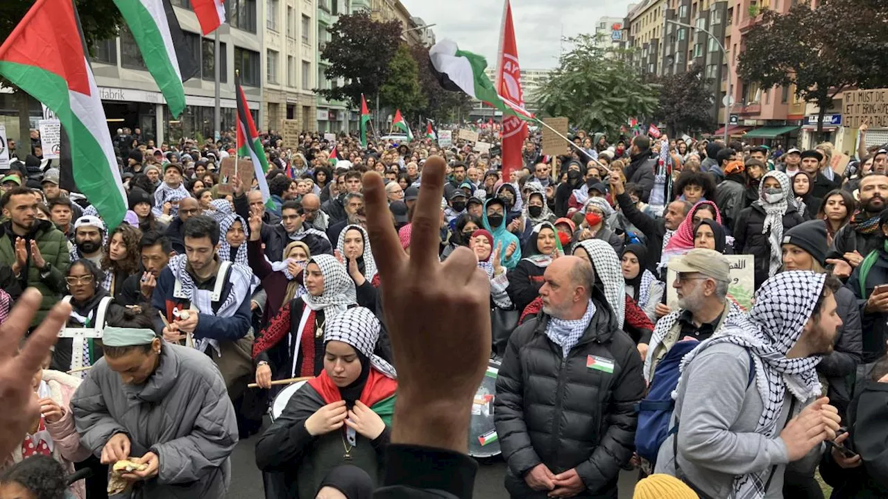 Berlin: Jahrestag des Hamas-Angriffs spaltet die Stadt