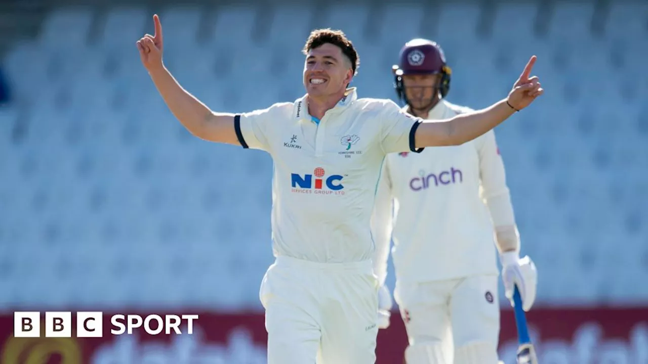 Matthew Fisher: Surrey sign Yorkshire fast bowler for 2025 season