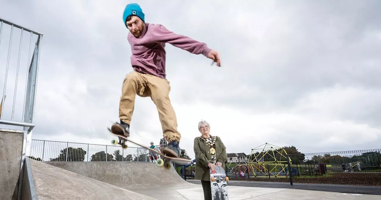 In photos: First look at Larne's newly opened community skate park