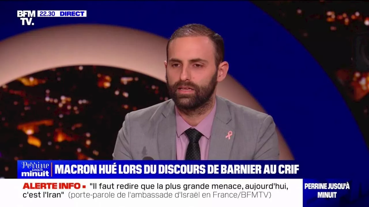 Hen Feder (porte-parole de l'ambassade d'Israël en France): 'On essaye toujours de trouver des solutions dans le Proche-Orient avec nos alliés'