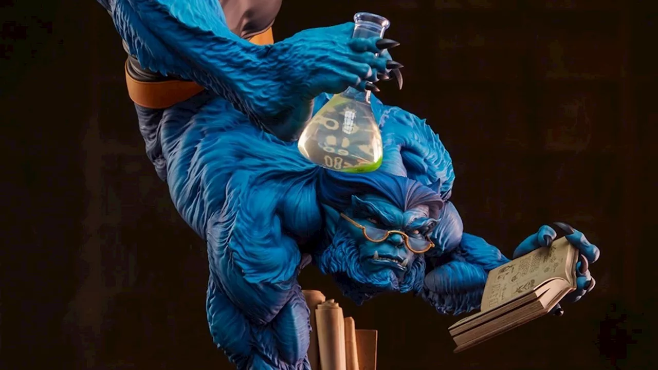 Sideshow Debuts New Marvel Comics Beast Premium Format Statue